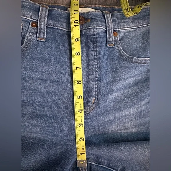 NWT Madewell 10” High Rise Crop Skinny Jeans Size 27 - Picture 12 of 12